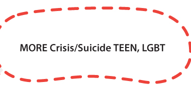 more crisis resourses Teen, LGBT
