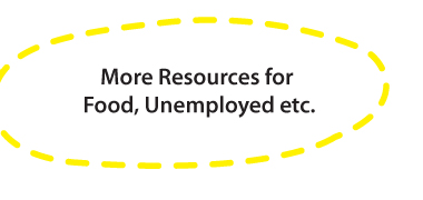 more resources for food, unemployed